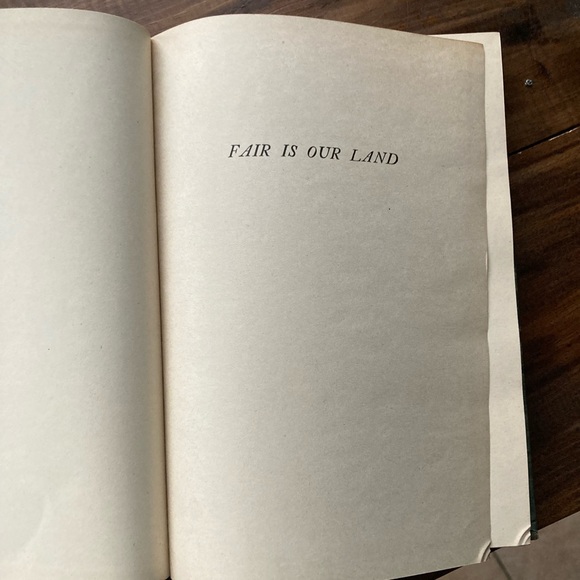 Fair is Our Land by Chamberlain, Samuel
- Published by Peoples Book Club 1942 - Picture 10 of 13